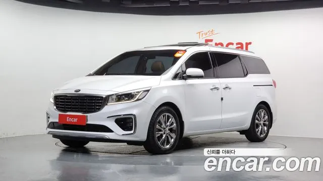 Kia The New Carnival 2020 Белый из Кореи
