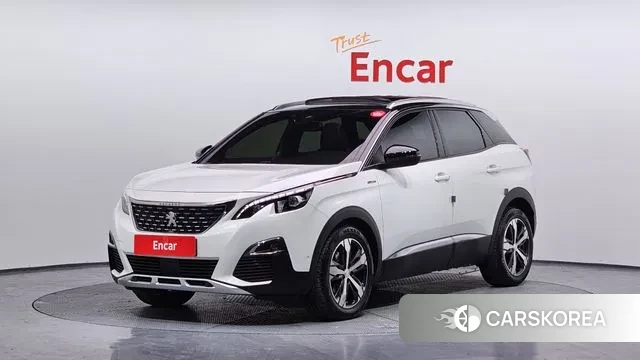 Peugeot 3008 second generation 2018 Белый из Кореи