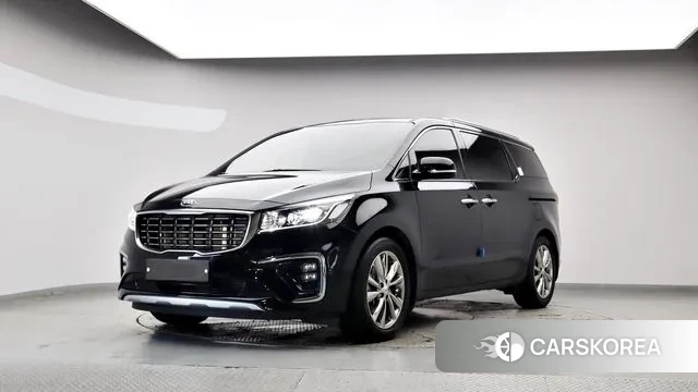 Kia The New Carnival 2019 Черный из Кореи