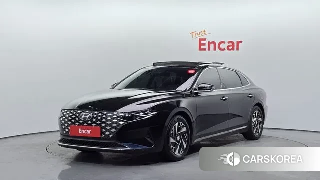 Hyundai The New Grandeur IG Hybrid 2021 Черный из Кореи