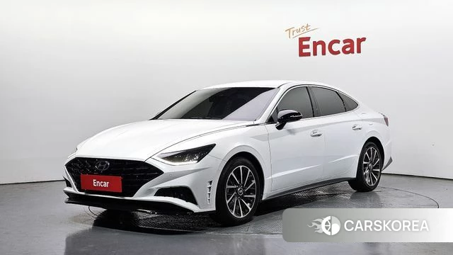 Hyundai Sonata (DN8) 2022 Белый из Кореи