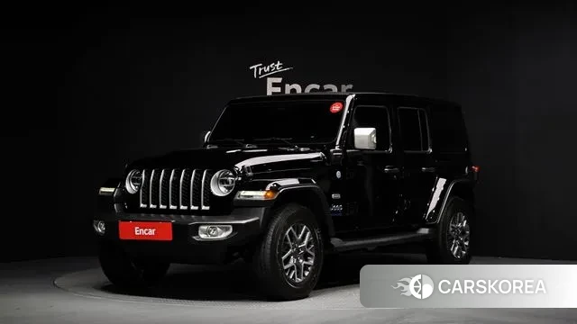 Jeep Wrangler (JL) 2022 Черный из Кореи