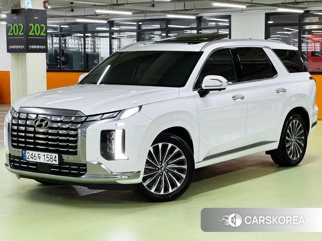 Hyundai The New Palisade 2024 Белый из Кореи