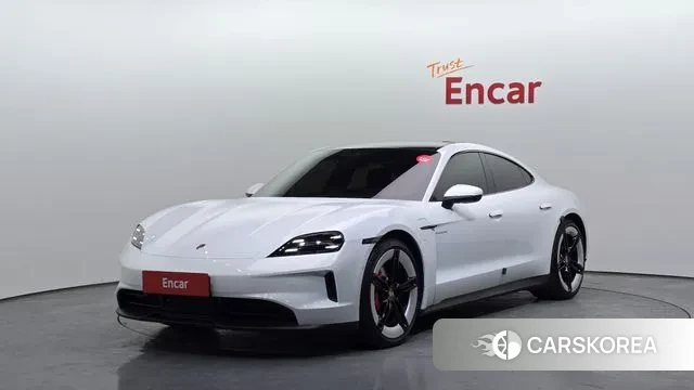 Porsche Taycan 2025 Белый из Кореи