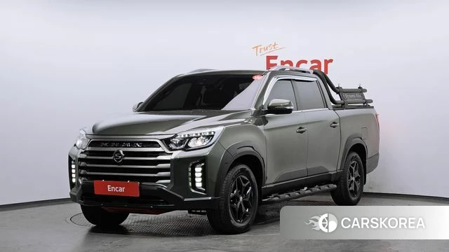 Ssangyong The New Rexton Sports Cannes 2021 Зеленый из Кореи