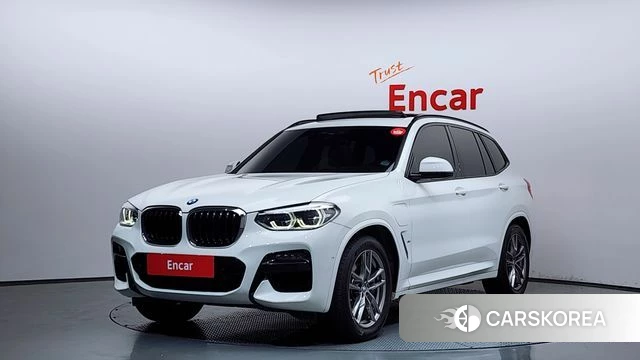BMW X3 (G01) 2021 Белый из Кореи