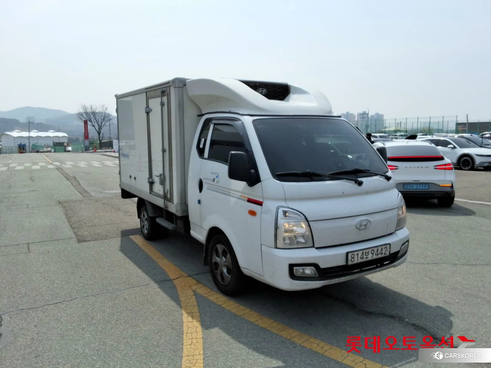 Hyundai PORTER II Refrigerated tower tea 2023 Белый из Кореи