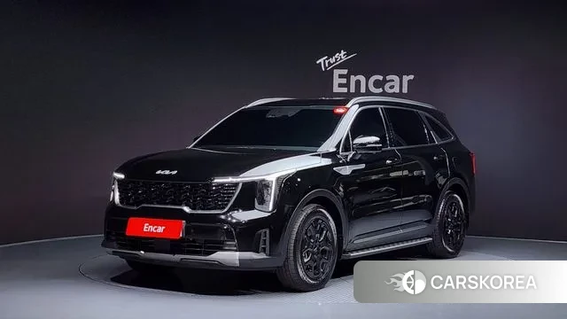 Kia The New Sorento 4th Generation 2023 Черный из Кореи