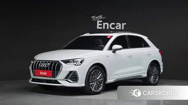 Audi Q3 (F3) 2023 Белый из Кореи