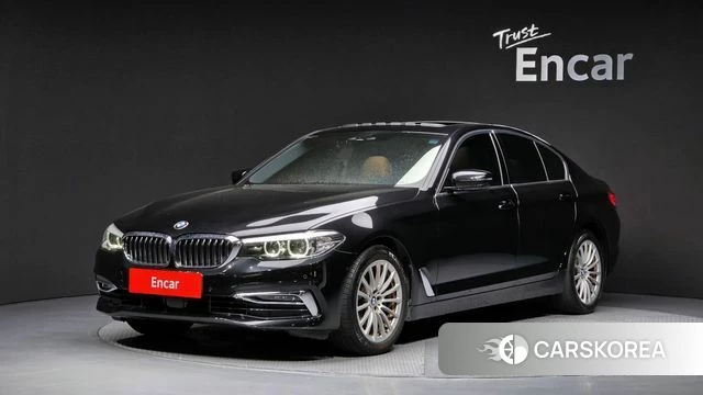 BMW 5 Series (G30) 2019 Черный из Кореи
