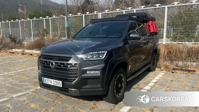 Ssangyong The New Rexton Sport 2024 Серый из Кореи