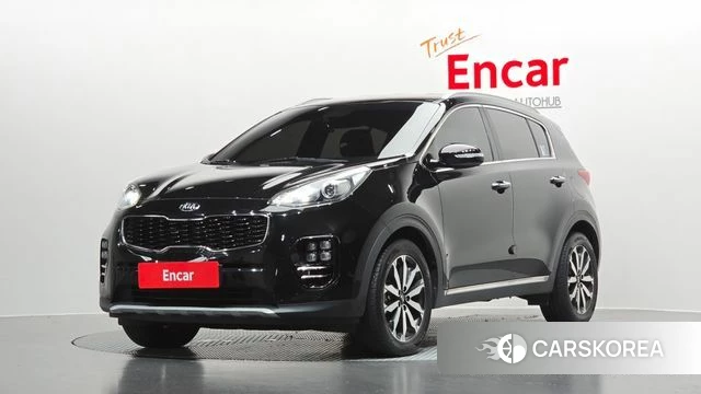 Kia Sportage 4th Generation 2018 Черный из Кореи