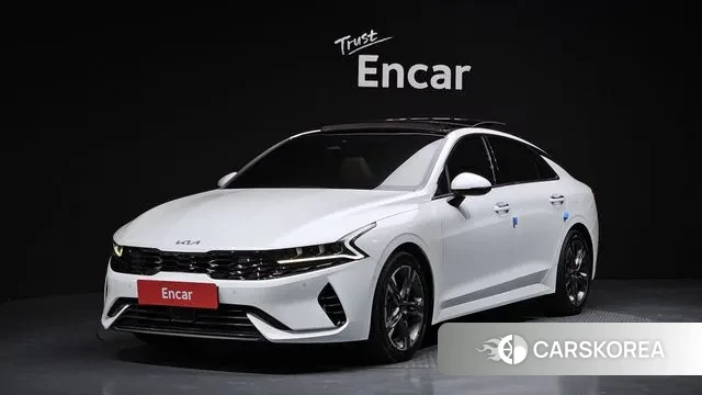 Kia K5 Hybrid 3rd Generation 2021 Белый из Кореи