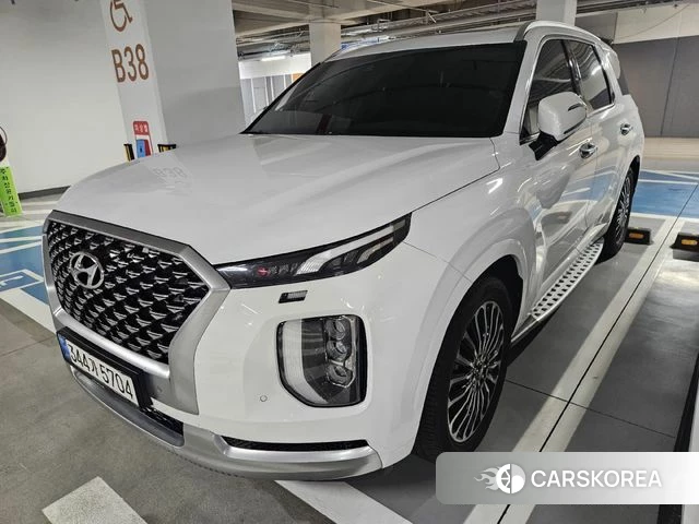 Hyundai Palisade 2021 Белый из Кореи