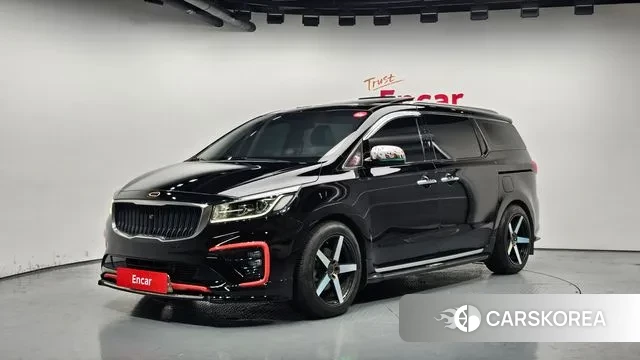 Kia The New Carnival 2018 Черный из Кореи