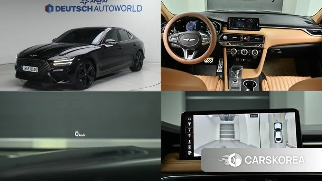 Genesis The New G70 2021 Черный из Кореи