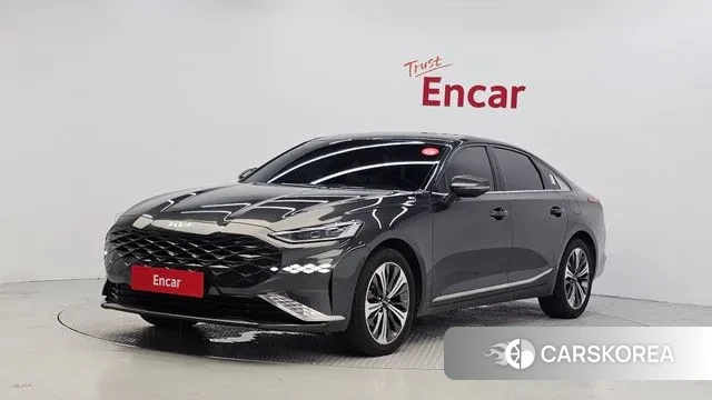 Kia K8 Hybrid 2022 Серый из Кореи
