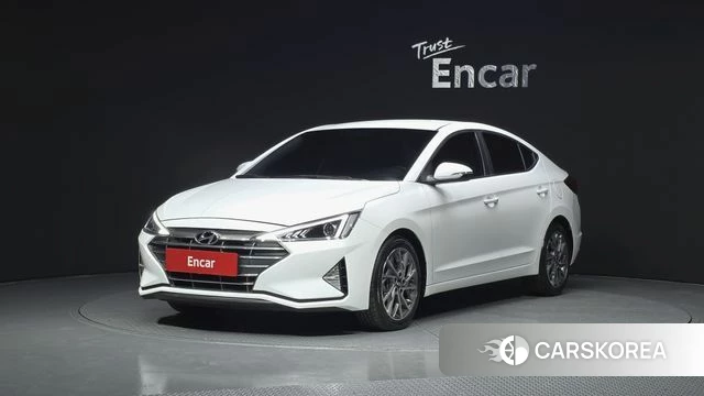 Hyundai The New Avante AD 2019 Белый из Кореи