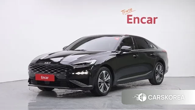 Kia K8 Hybrid 2022 Черный из Кореи