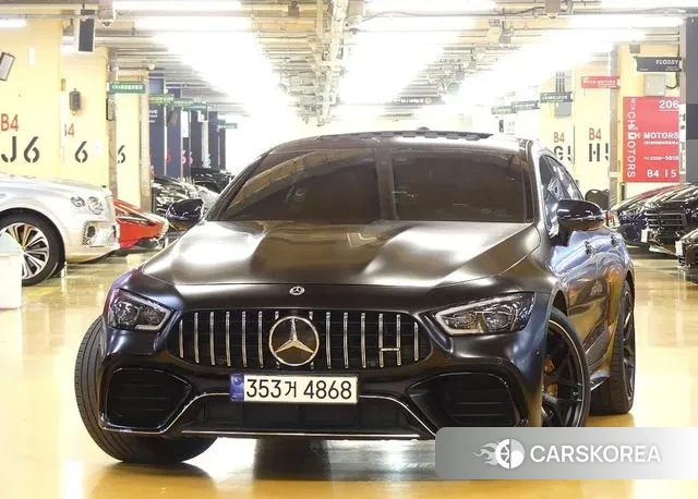 Mercedes-Benz AMG GT 2021 Черный из Кореи