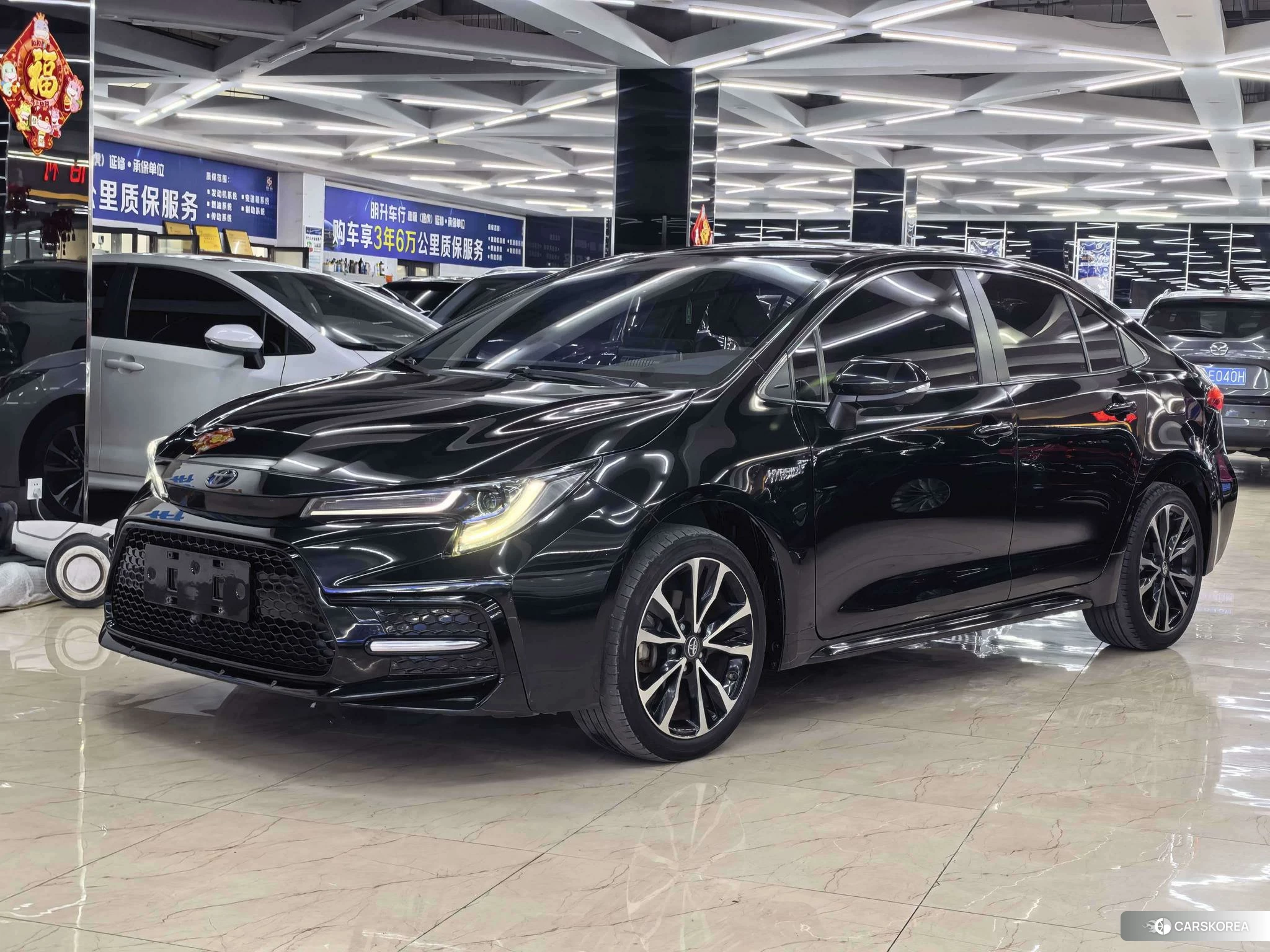 Toyota Levin 2021 Черный из Китая