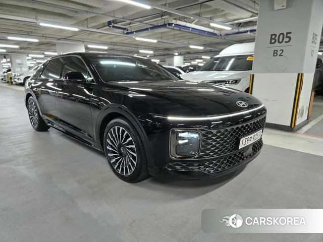 Hyundai Grandeur Hybrid (GN7) 2023 Черный из Кореи