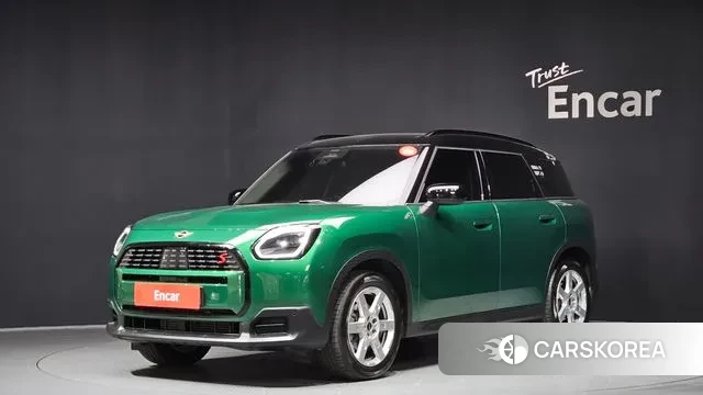 Mini Cooper S Countryman 2024 Зеленый из Кореи