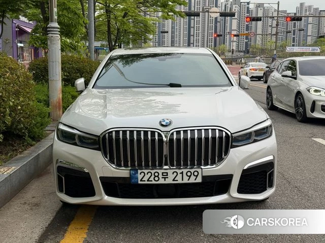 BMW 7 Series (G11) 2022 Белый из Кореи