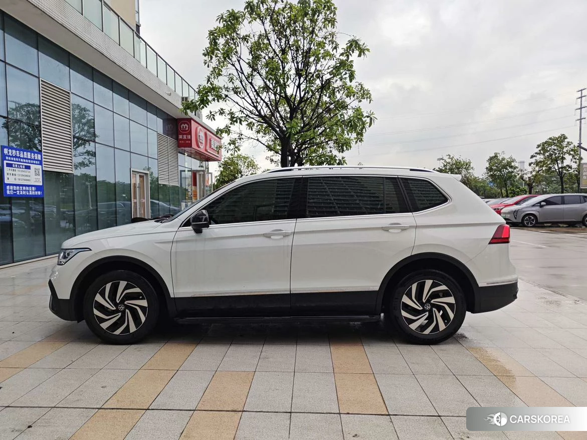 Volkswagen Tiguan L 2024 Белый из Китая