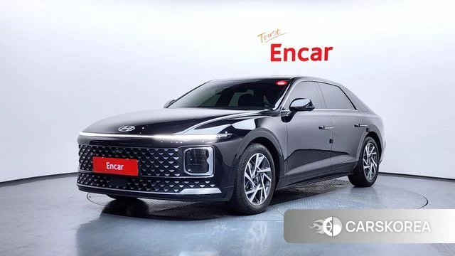 Hyundai Grandeur (GN7) 2023 Черный из Кореи