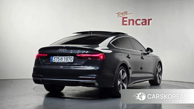 Audi A5 (F5) 2021 Серый из Кореи