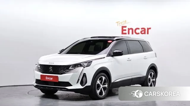 Peugeot 5008 second generation 2022 Белый из Кореи