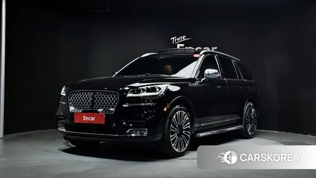 Lincoln Aviator 2nd generation 2020 Черный из Кореи
