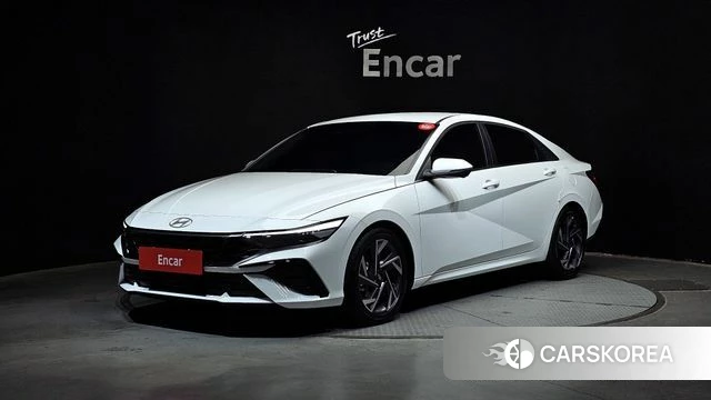 Hyundai The New Avante (CN7) 2025 Белый из Кореи