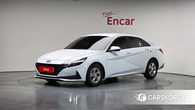 Hyundai Avante (CN7) 2022 Белый из Кореи