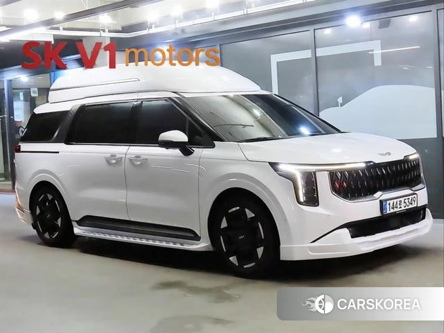 Kia The New Carnival 4th Generation 2024 Белый из Кореи