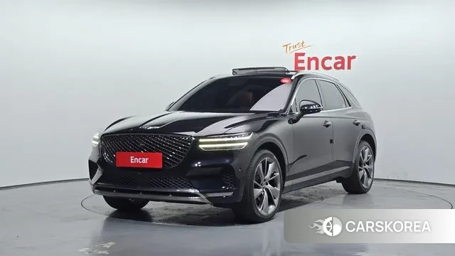 Genesis GV70 2021 Черный из Кореи