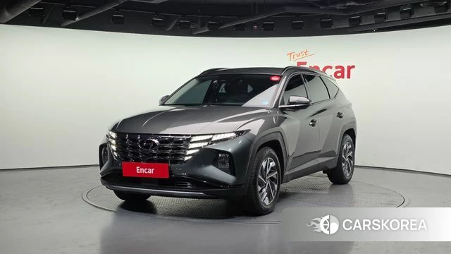 Hyundai Tucson Hybrid (NX4) 2021 Серый из Кореи