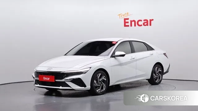 Hyundai The New Avante (CN7) 2023 Белый из Кореи