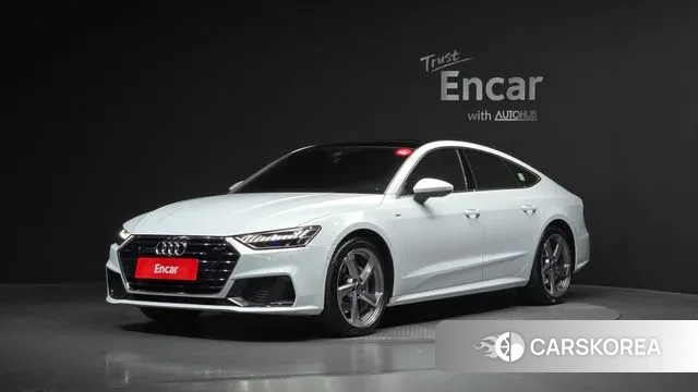 Audi A7 (4K) 2022 Белый из Кореи