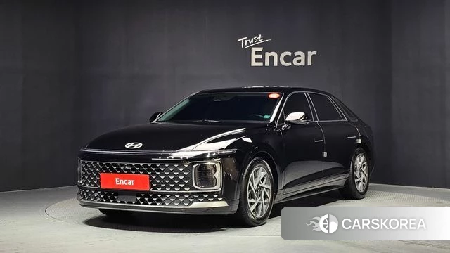 Hyundai Grandeur (GN7) 2023 Черный из Кореи