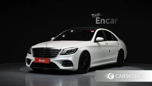 Mercedes-Benz S-Class W222 2020 Белый из Кореи