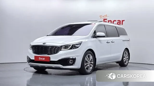 Kia All New Carnival 2018 Белый из Кореи