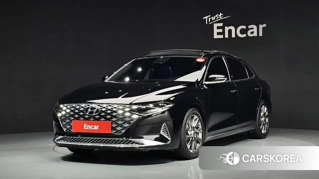 Hyundai The New Grandeur IG Hybrid 2022 Черный из Кореи