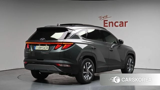 Hyundai Tucson Hybrid (NX4) 2021 Серый из Кореи