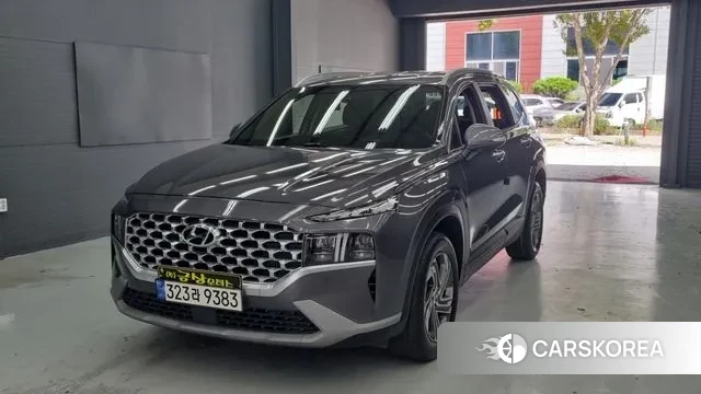 Hyundai The New Santa Fe 2021 Серый из Кореи