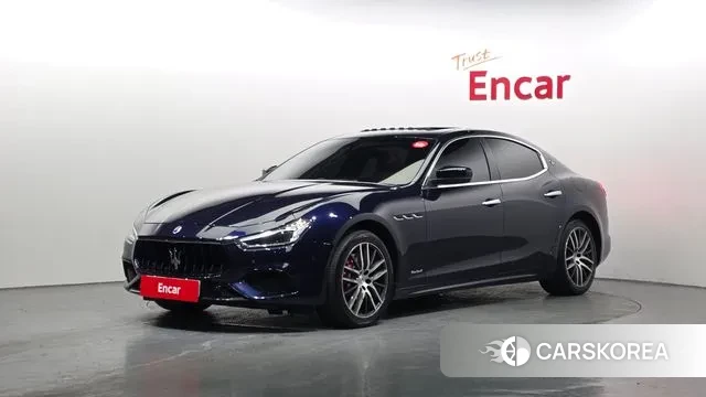 Maserati Ghibli 2018 Синий из Кореи