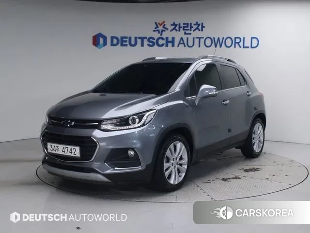 Chevrolet (GM Daewoo) The New Trax 2018 Серебристо-серый из Кореи