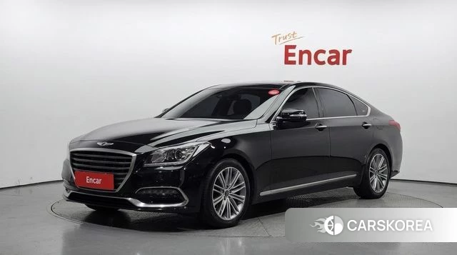 Genesis G80 2018 Черный из Кореи