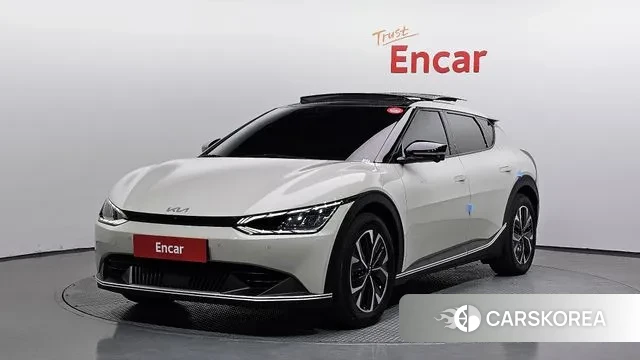 Kia EV6 2021 Жемчужный цвет из Кореи